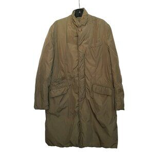 ADD Long  Puffer coat.  Woman  Size 40 Tan   Polyester